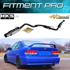 Hks 3203-EX014 Hi-power Catback Exhaust For 1999-00 Honda Civic Ex/si Coupe B16A New. Price: $900.00.