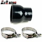 Emusa Black 4" To 3" 4-PLY Silicone Reducer Coupler Turbo Pipe+ 2X T-bolt Clamps New. Price: $18.98.