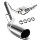 4"ROUND Cut Tip Muffler Catback System For 07-13 Silverado Sierra 1500 Short Bed New. Price: $189.00.