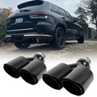 For Jeep Grand Cherokee Summit 5.7L 3" In Dual Exhaust Tip Muffler Carbon Fiber New. Price: $165.11.