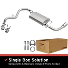 Oe Replacement Exhaust System Kit For 2003-2008 Pontiac Vibe, Toyota Matrix New. Price: $260.00.