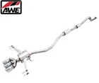Awe Touring Cat-back Exhaust W/ 4.5 Chrome Tip For 17-21 Honda Civic Type 2.0 New. Price: $1755.00.