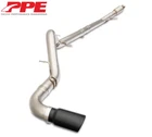 Ppe Raw Single Exit Cat-back Exhaust Kit W/ Black Tip For 20-22 Gm 3.0L Duramax New. Price: $494.99.