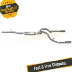 Gibson 5657 Aluminized Dual Split Exhaust For 14-18 Silverado/sierra 1500 5.3L New. Price: $673.82.