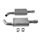Dynomax 2.25" Axle-back Exhaust System 409 Stainless Steel 39502 New. Price: $531.67.