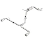 Borla 140347 S-type Stainless Cat Back Exhaust For 2010-2014 Vw Golf Gti MK6 2.0 New. Price: $954.99.