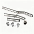 Fits 2015.5- 2016 Chevy Gmc Sierra 2500 3500HD 6.6L Duramax 4" Exhaust Pipe New. Price: $219.99.