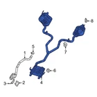 For Jeep Grand Cherokee 2023-2025 68381485AG Right Exhaust Muffler New. Price: $1099.77.