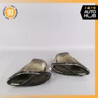 Mercedes W207 E400 Left & Right Side Exhaust Mufflers Tips Set Oem Used. Price: $136.95.