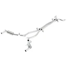 Borla 140378 Atak Stainless Cat Back Exhaust For 2010-13 Chevrolet Camaro 6.2 New. Price: $1449.99.