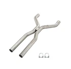 Pypes HVF13 Universal Pipe Tunnel Crossover Stainless Steel Exhaust 3" Kit New. Price: $292.60.