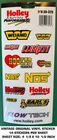 Holley Lunati Hooker - Original Decal Sheet 14 Qty Stickers Per Used. Price: $8.80.