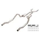 For Dodge Charger 66-74 Exhaust System Pypes 409 Crossmember-back New. Price: $831.79.