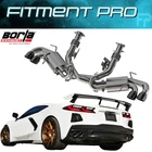 Borla 140841BC Atak 3" Exhaust System For 2020-2026 Chevrolet Corvette C8 6.2L New. Price: $4297.99.