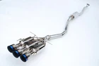 Invidia HS17CS27GM3ST 17+ Fits Honda Civic Si Coupe Gemini Triple Titanium Tip New. Price: $1372.99.