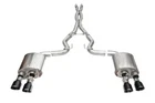 Corsa Performance 24- Mustang Dark Horse 5.0L Cat Back Exhaust- 21265BLK New. Price: $2699.99.