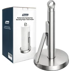 Heavy-duty Stainless Steel Paper Towel Holder With Tension Arm Easy One-handed New. Price: $39.98.