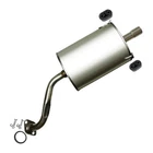 Stainless Steel Direct Exhaust Rear Muffler Fits: 2002-2006 Honda Cr-v 2.4L New. Price: $140.81.