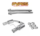 2024-2026 Mustang 5.0 Gt Pypes H-pipe & Axle Back Exhaust System Kit New. Price: $741.58.