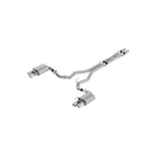 Borla Atak Exhaust System With Dual Round Angle Tips Ford Mustang 140743 New. Price: $2629.99.