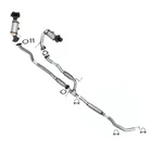 Epa Pair Of Catalytic Front Pipes Resonator Kit Fits: 2014-2018 Cherokee 3.2L New. Price: $712.81.