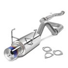 4.5"ROUND Burnt Muffler Tip Catback Exhaust System For 93-97 Honda Civic Del Sol New. Price: $159.99.