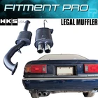 Hks LET-T16 Catback Exhaust System Kit For 1987-92 Toyota Supra Turbo A70 7MGTE New. Price: $790.00.