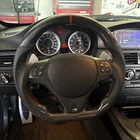 Carbon Fiber Steering Wheel For Bmw E90 E92 E93 M3 328I 335I Dct Red Line New. Price: $284.05.