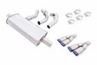 Megan Axle Back Exhaust Burnt Rolled Quad Tips For 14-UP Mercedes Benz CLA250 New. Price: $2500.00.