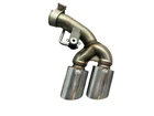 2022-2025 Audi SQ5 Fyg Right Rear Exhaust Tube Pipe Tip Assembly *cracked Ring* Used. Price: $249.11.