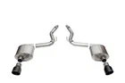 Corsa 3.0" Dual Exit Touring Axle-back Exhaust System 4.5" Black Pvd 21256BLK New. Price: $1549.99.