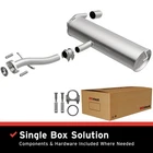 Oe Replacement Exhaust System Kit For 2005-2010 Scion Tc New. Price: $419.00.