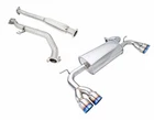 Megan Cat Back Exhaust Stainless Blue Tips For 10-14 Hyundai Genesis Coupe Turbo New. Price: $2400.00.