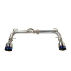 Remark RO-TTZ8-D Stainless Steel Axleback Exhaust System 4.5" Burnt Tips New. Price: $692.03.